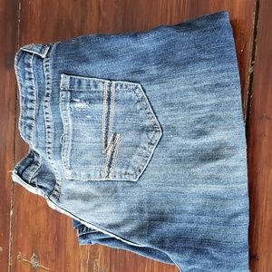 Good condition jeans. Intentionally rips and tears